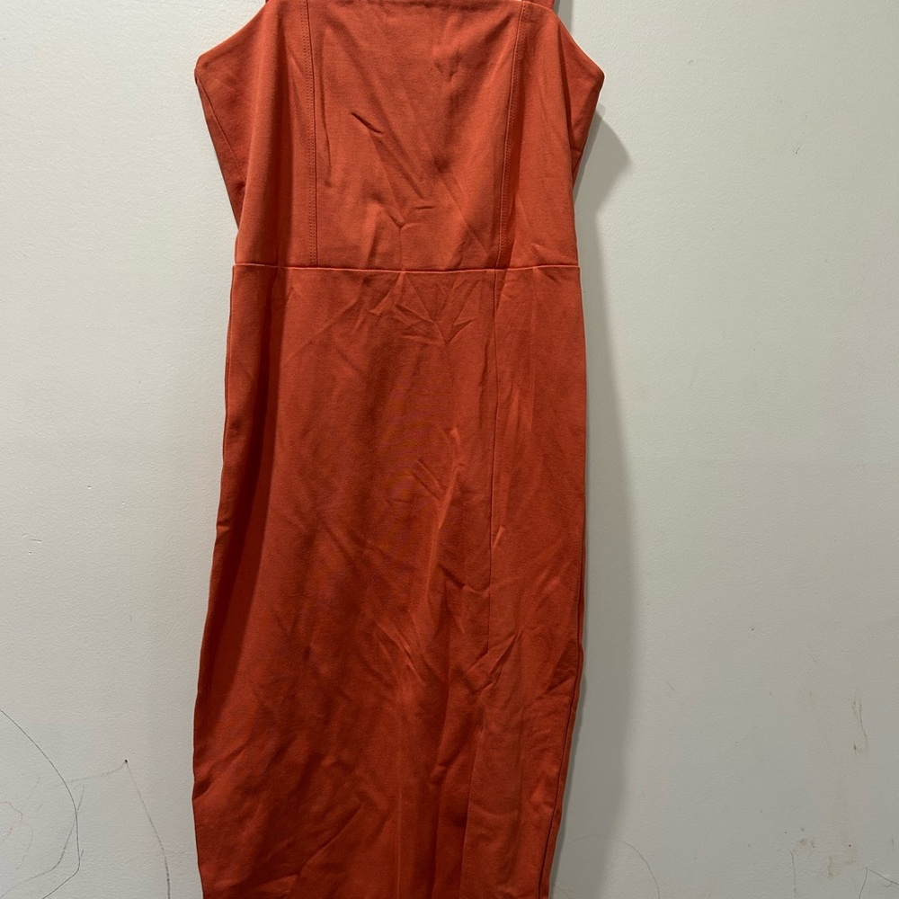 Forever 21 Vibrant Orange Mini Dress